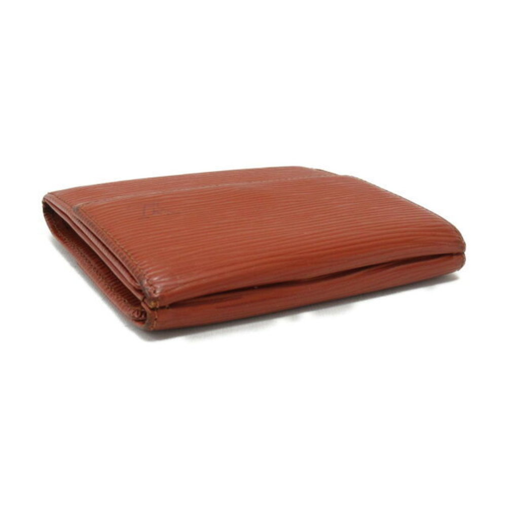 Louis Vuitton Double Hook Wallet Porte Monnaie Carte Epi Brown - Picture 3 of 16